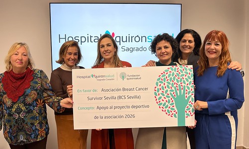 El Hospital Quirónsalud Sagrado Corazón refuerza su compromiso social apoyando al programa deportivo de la asociación BCS Sevilla